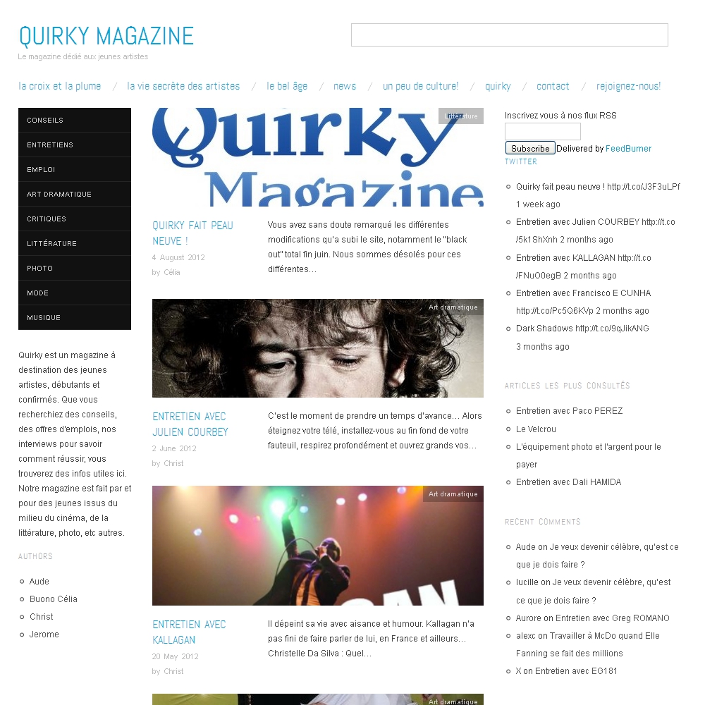 Quirky Magazine